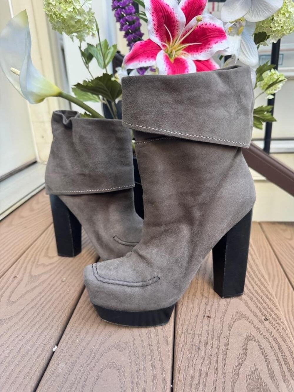 Costume National platform boots size 38 us 8 (bot500